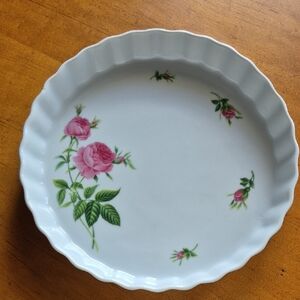 Vintage Christineholm 9.5" Beveled Quiche/Pie Baking Dish